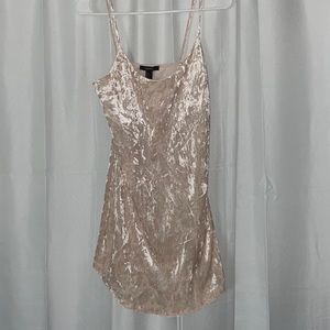 Forever 21 velour/ velvet dress